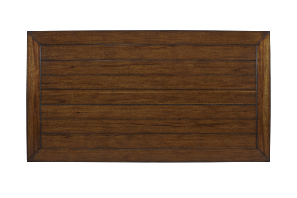 Casual Two Tone 6 Drawer Dining Table