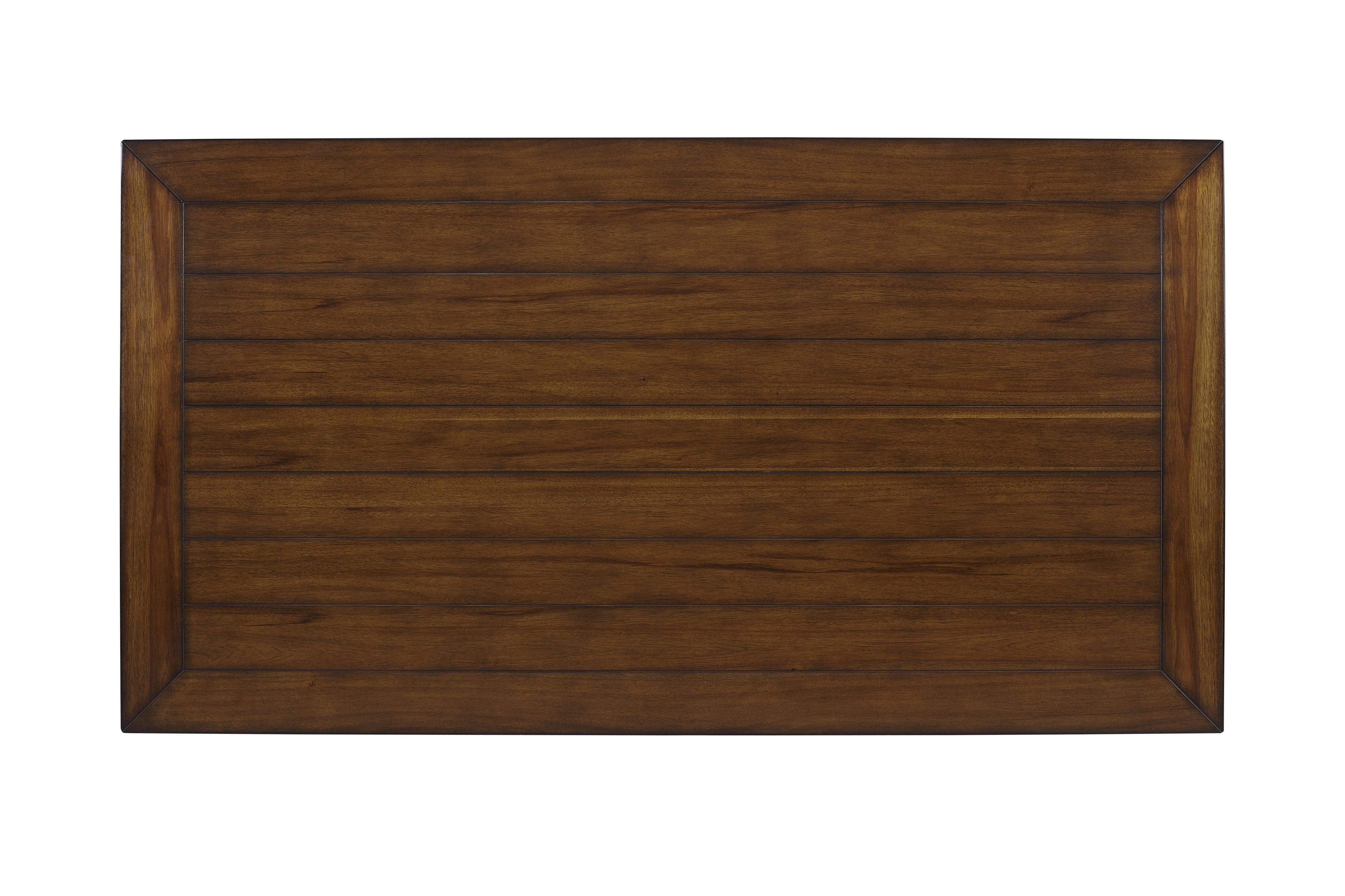 Casual Two Tone 6 Drawer Dining Table