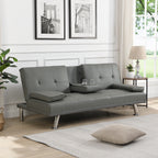 Sofa Bed with Armrest and Holders