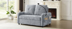 53.9" Modern Loveseat Pull-out Sofa Bed