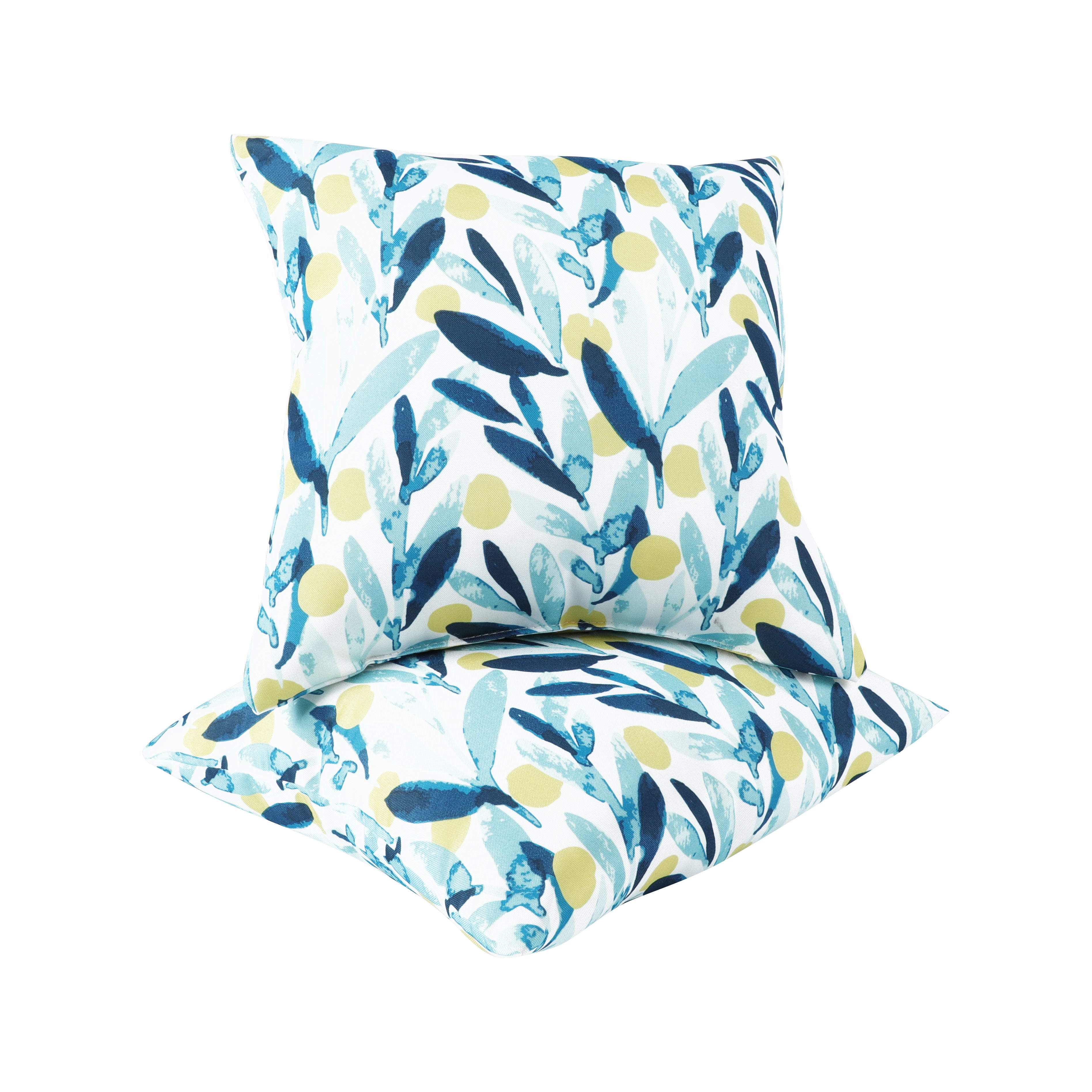 2 Pack Outdoor Pillows - Waterproof & Fade-Resistant
