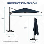 10-Foot Cantilever Patio Umbrella