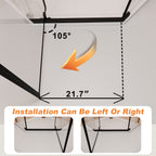 36" x 36" x 72" Frameless Neo-Angle Pivot Shower Door