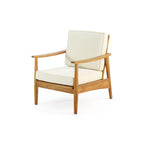 Club Chairs Laurent 500lbs Capacity Acacia Outdoor