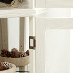 Lighted Corner Curio Cabinet