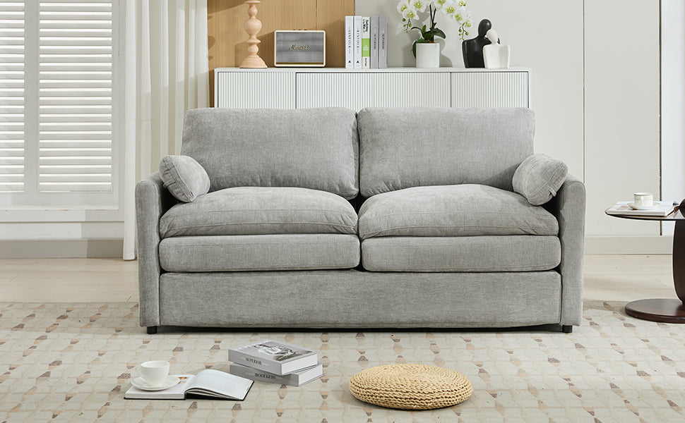 68.1" Cozy Upholstered Loveseat Sofa