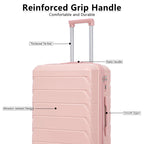 HIFINE TOURIST 20"/24"/28" 3 pcs/set in ABS Spinner Wheel Luggage