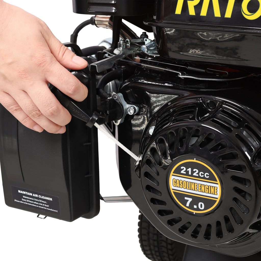 Wood Chipper Shredder Mulcher - Heavy Duty 7 HP