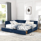 Full Size Storage Upholstered Tufted Bed Frame