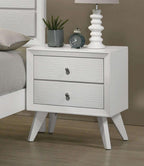Modern Solid Wood Nightstand