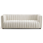 April Mid Century Modern Luxury Tight Back Sofa