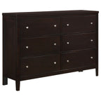 Wedgewood Cappuccino 6-Drawers Dresser