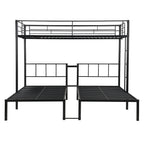 Triple Twin Over Twin Bunk Bed