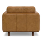 Morrison 42" Wide Mid-Century Modern Arm Chair in Sienna