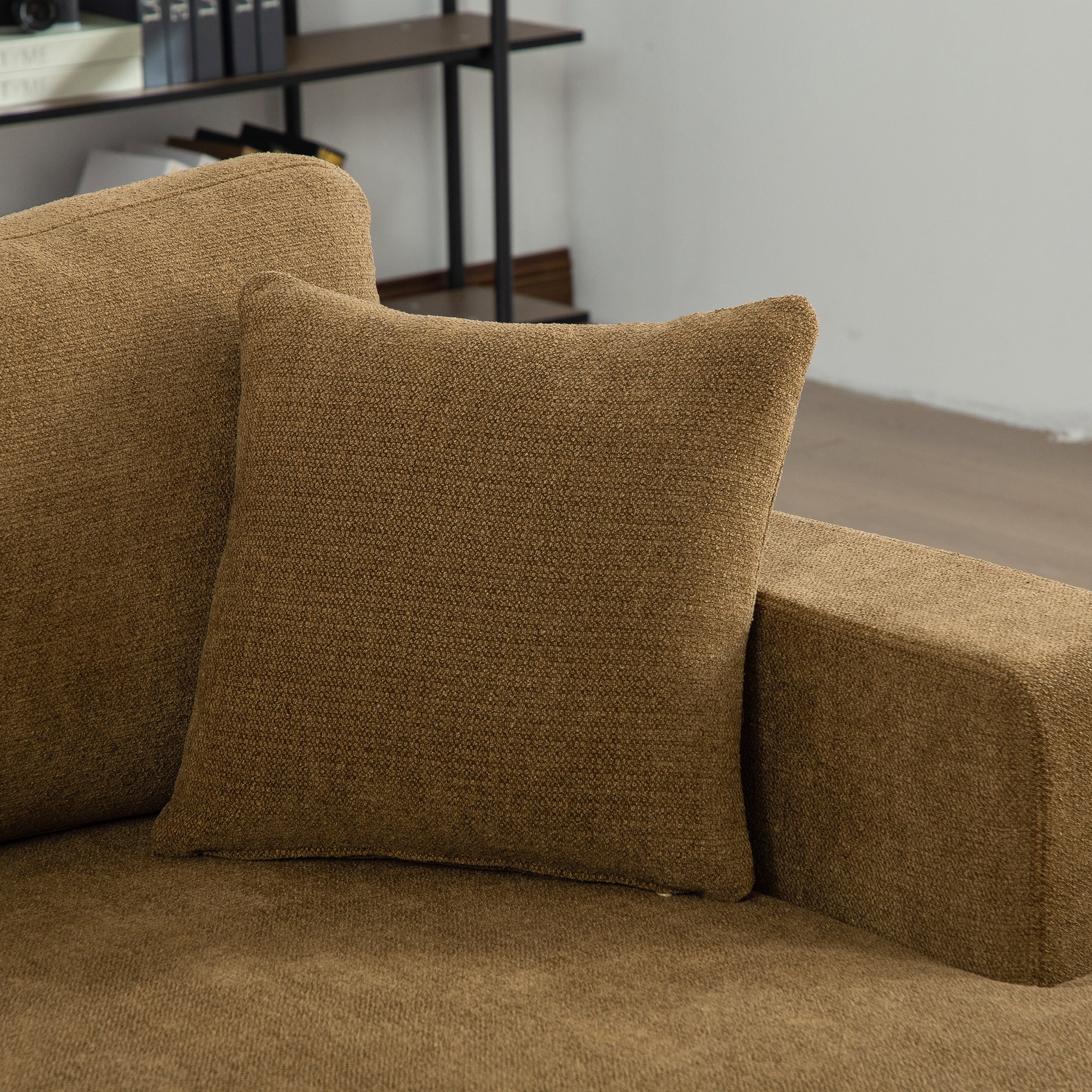 56.3" Wide Extra-Large Sofa Bed, Chenille