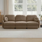 105" Chenille Cloud 3-Seater Sofa