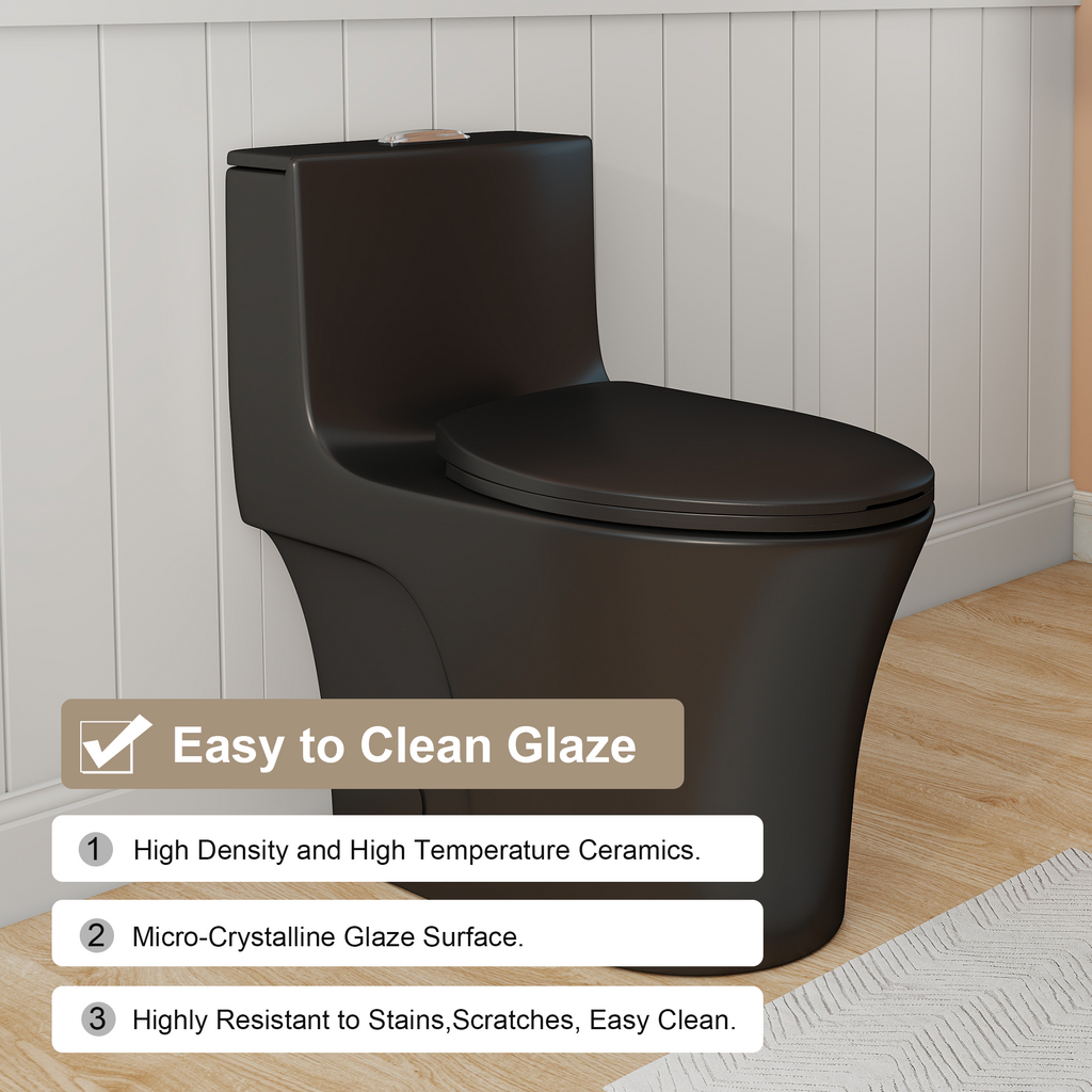 Tornado Flush One-Piece Elongated Toilet