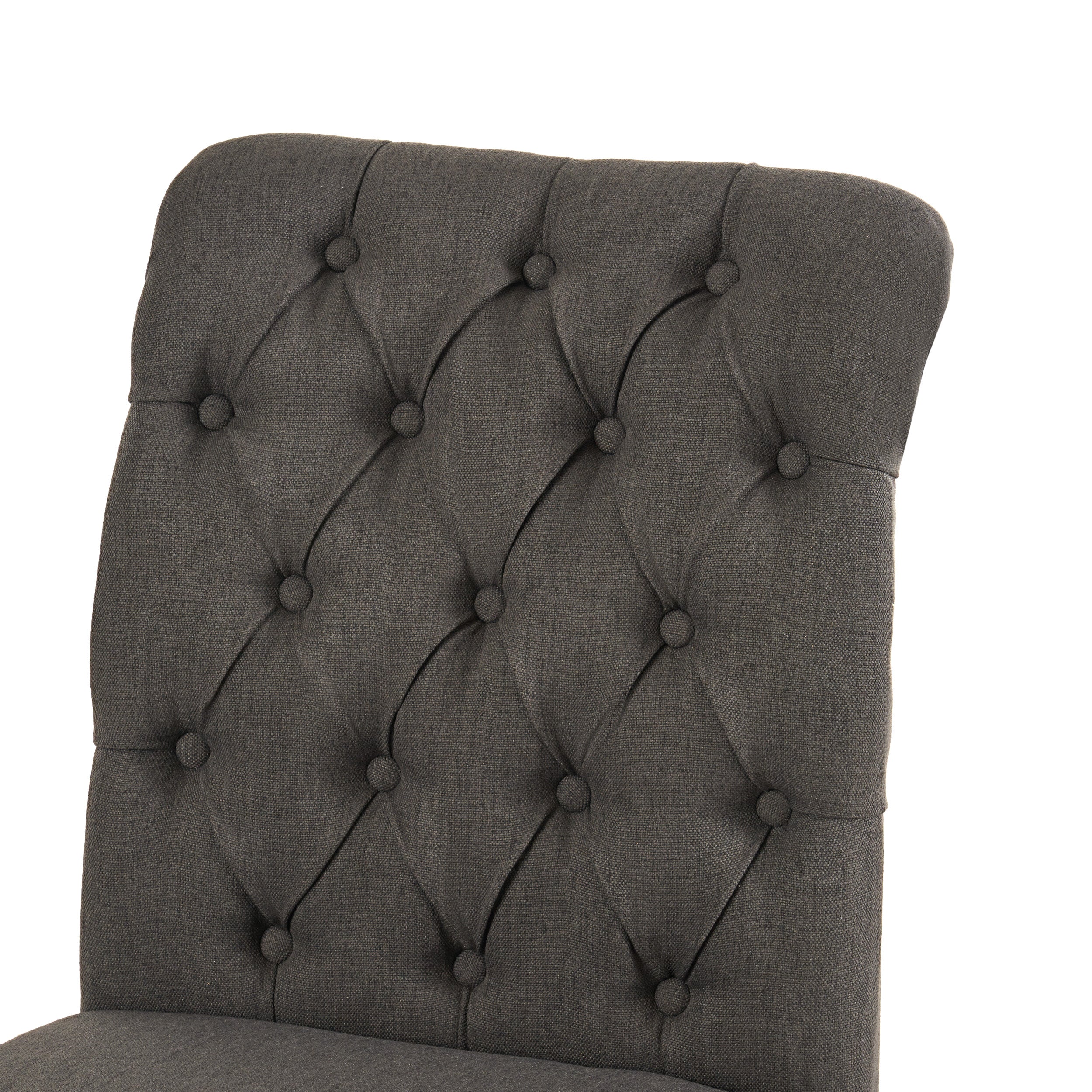 Broxton Tuft Dining Rolltop Chairs (Set of 2)