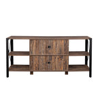 Industrial Farmhouse TV Stand for Living Room or Bedroom