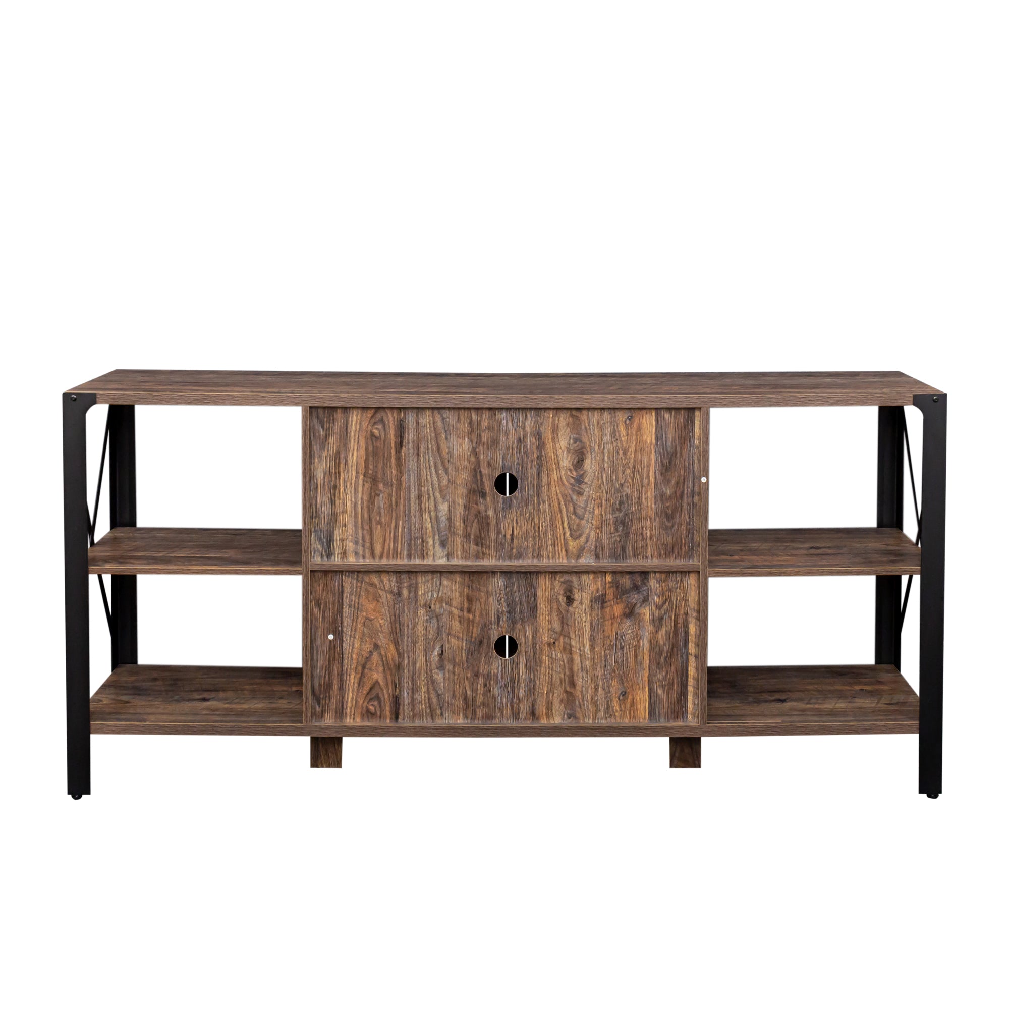 Industrial Farmhouse TV Stand for Living Room or Bedroom