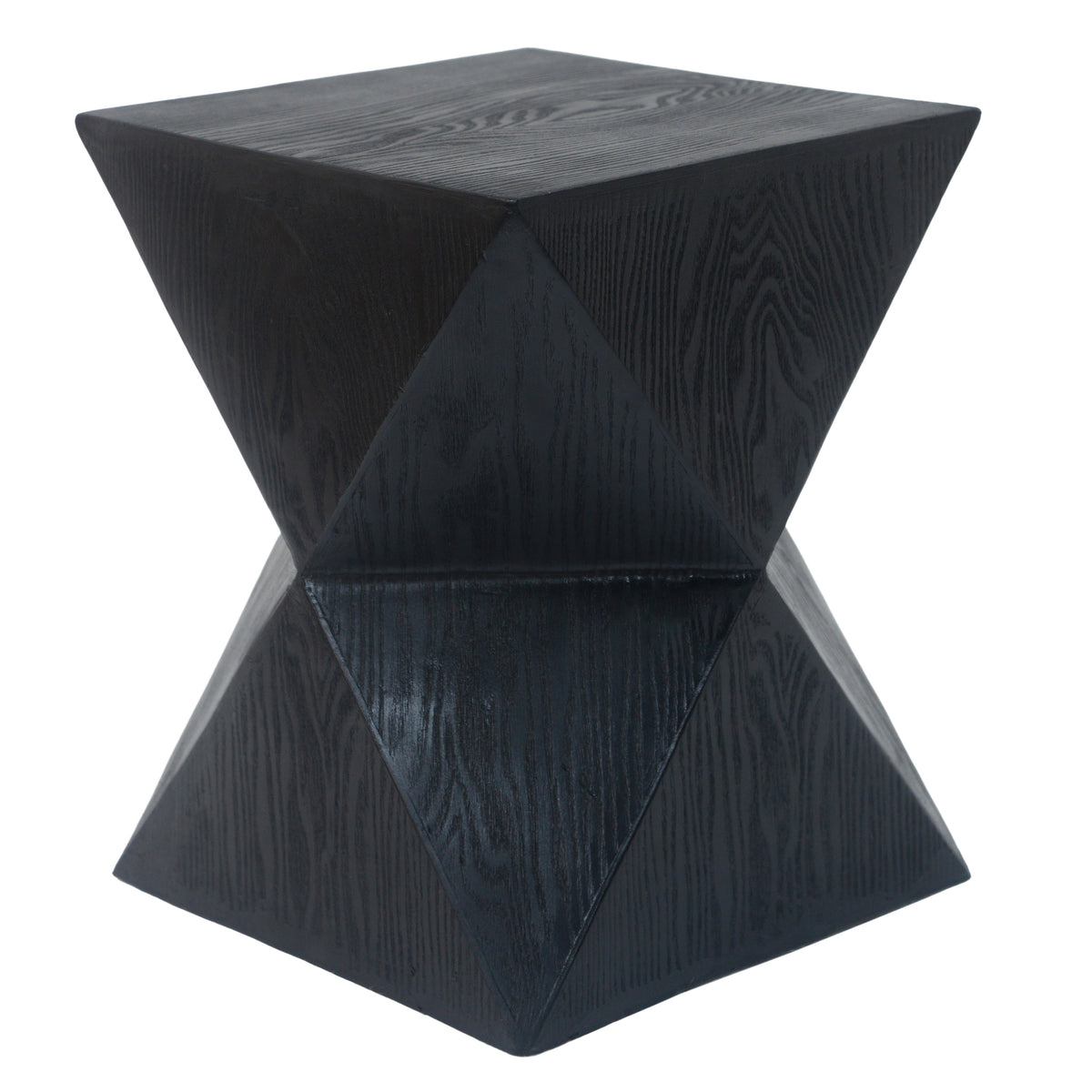 14.25" Black Accent Table