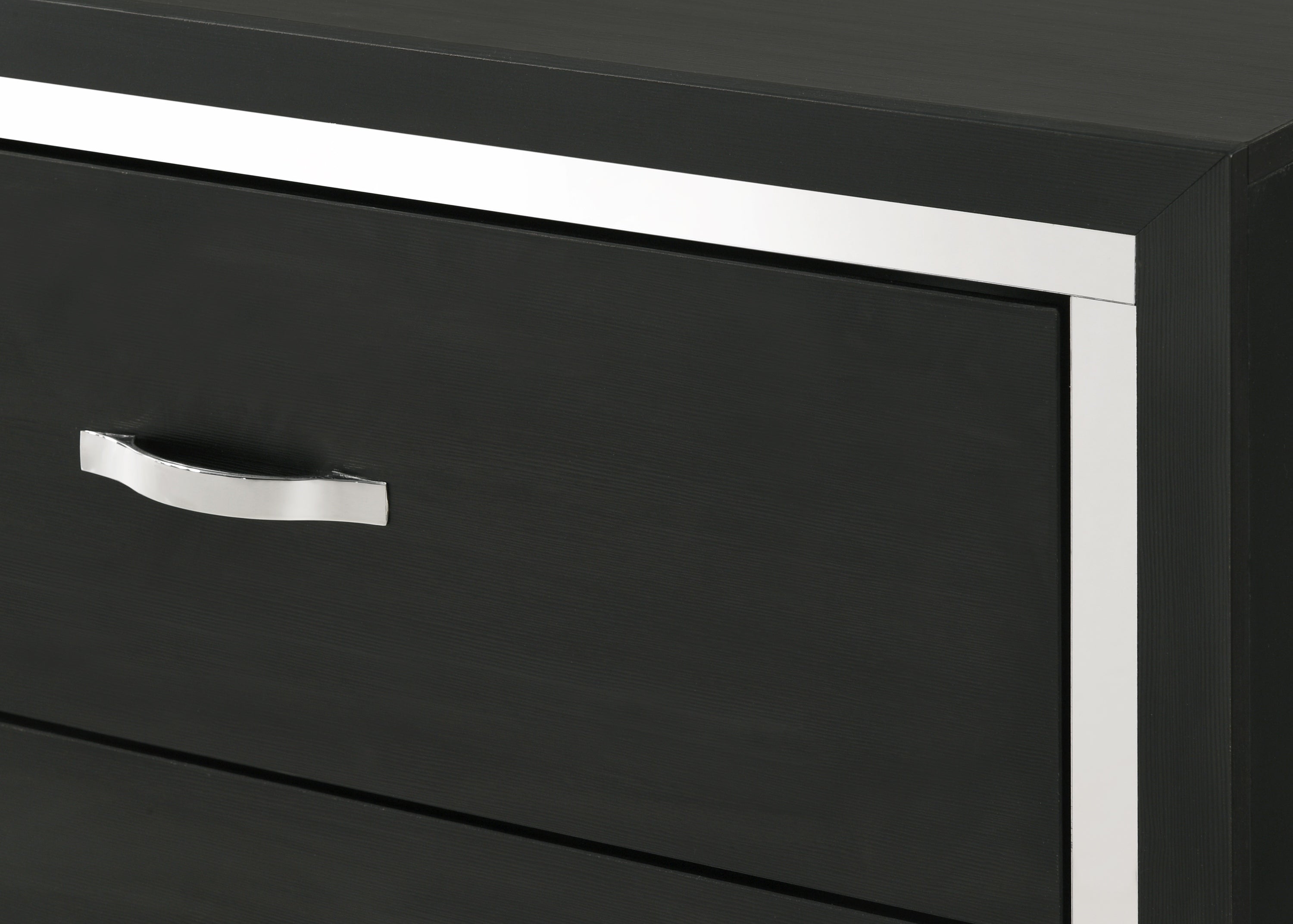 Modern Glam 2-Drawer Nightstand
