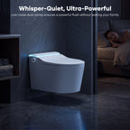 Wall-mounted Smart Toilet with Aromatherapy Deodorization