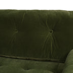 Nicholas 83.5" Mid-Century Modern Sofa, Olive