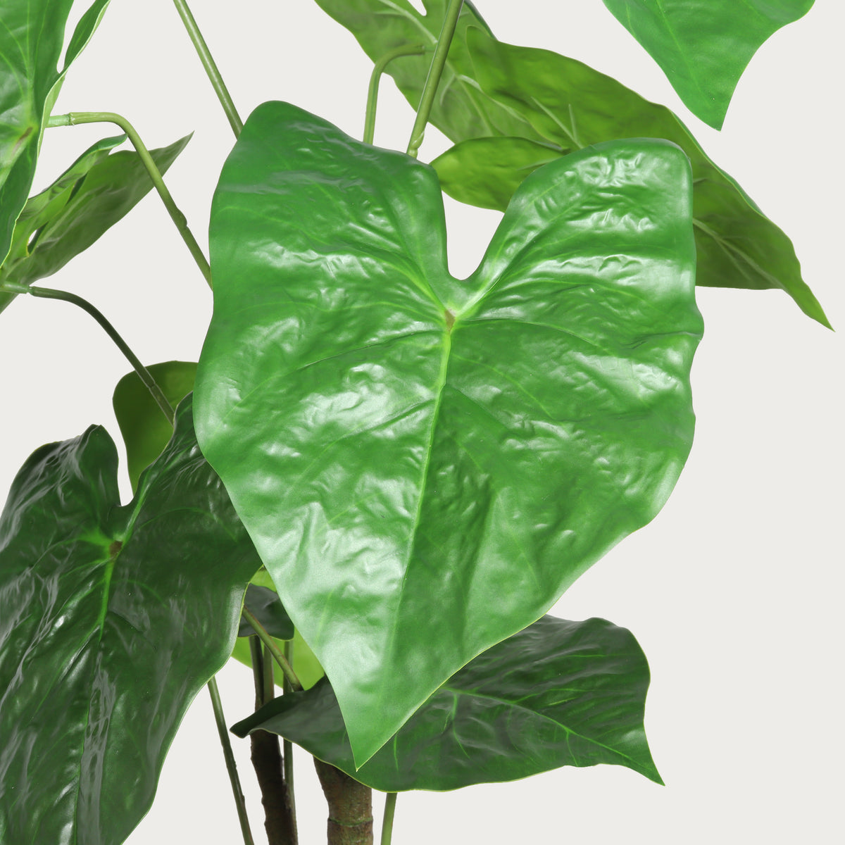 Artificial Tropical Alocasia Leaf Plant