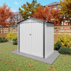 6X3.6FT Metal Storage Shed with Peaked Roof