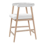 25'' Seat Height Bar Stools with Back - Set of 2