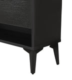 Large Size Shoe Cabinet - Modern Tipping Bucket Organizer