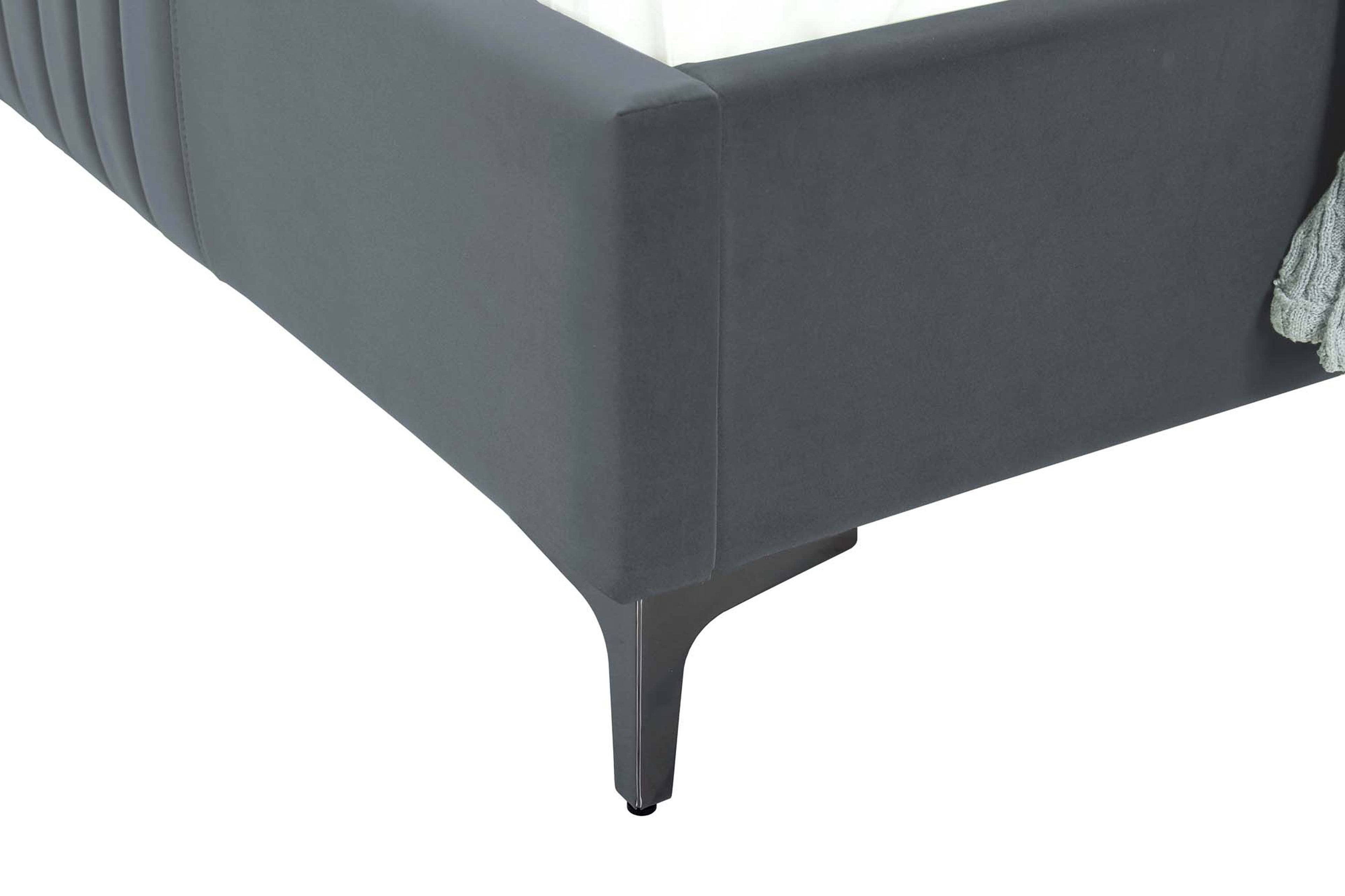 Promenade Upholstered Velvet Queen Bed