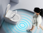 Modern Smart Toilet With Bidet and Auto Features