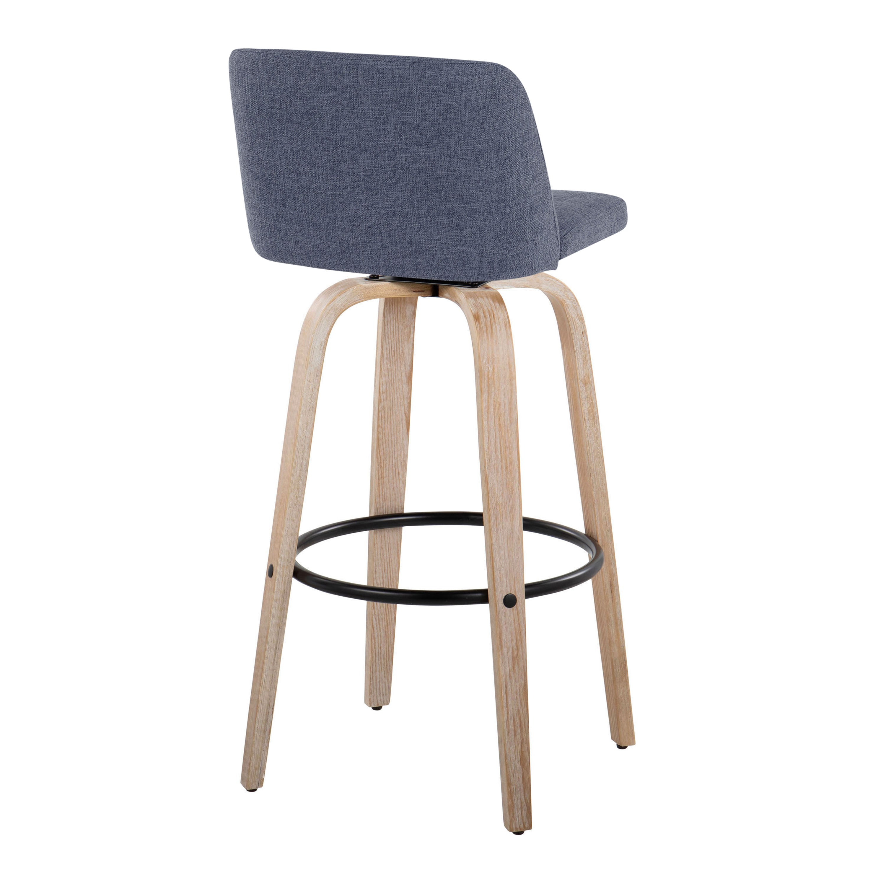 Contemporary Fixed-Height Barstool