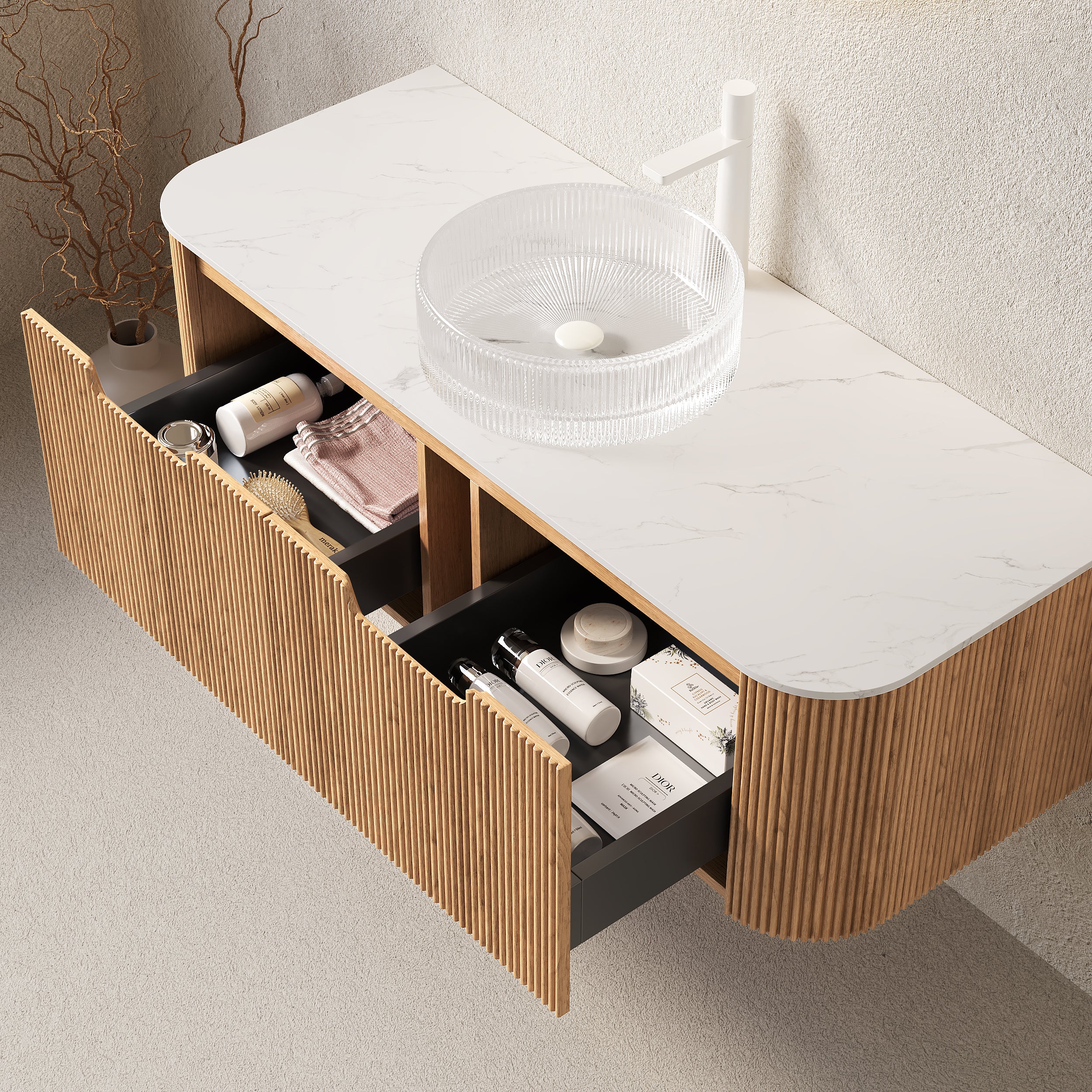Dina 48" Bathroom Vanity & Sink