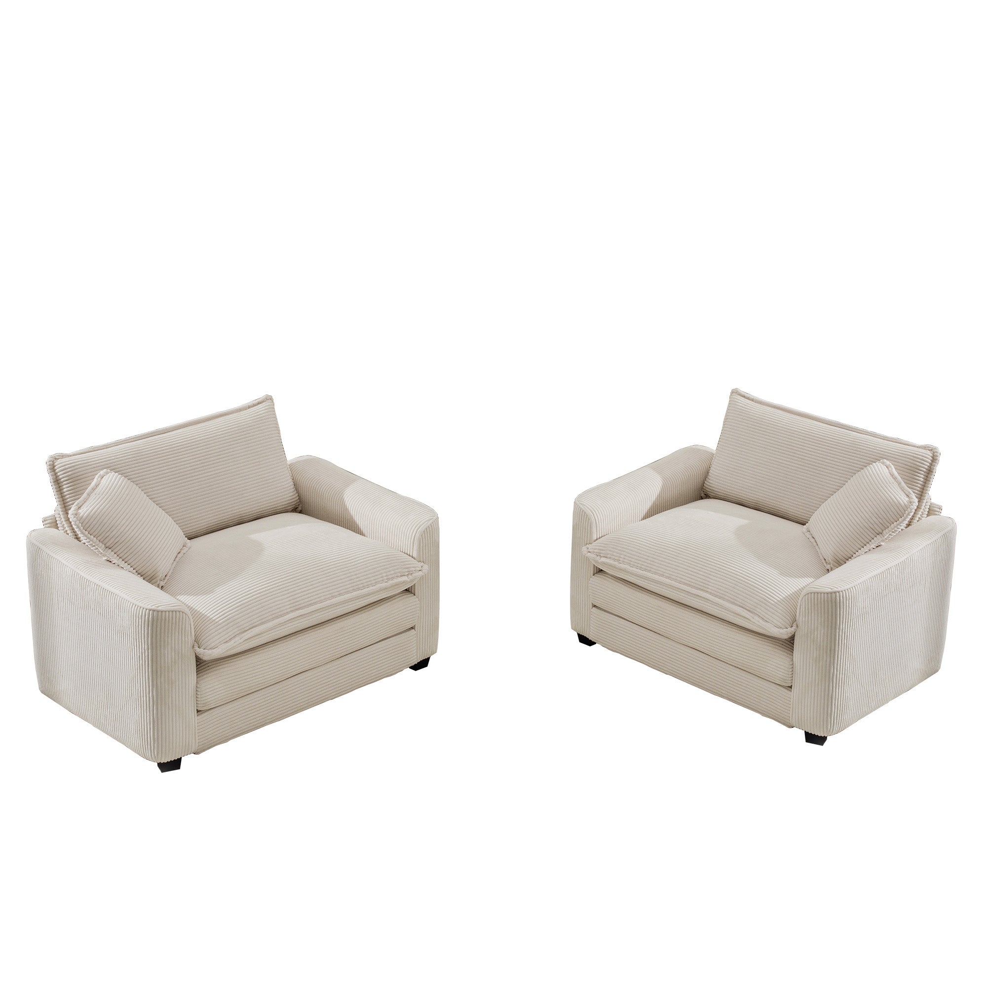 Luxurious and Sophisticated Deep Seated Sofa Set