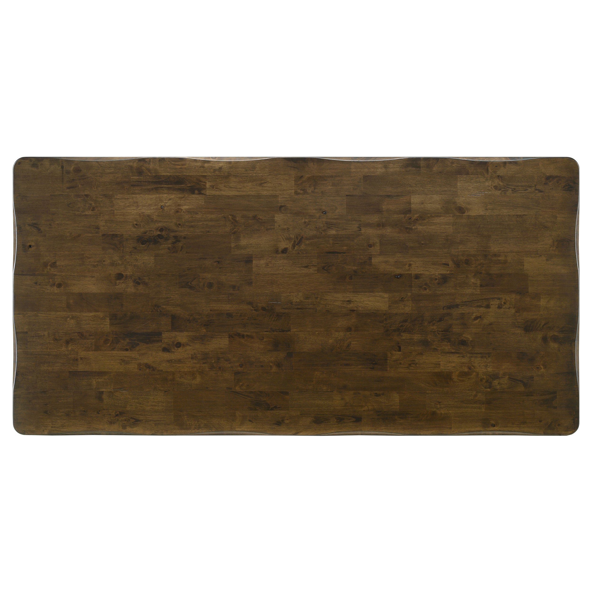 Carbon Knotty Nutmeg Rectangular Dining Table