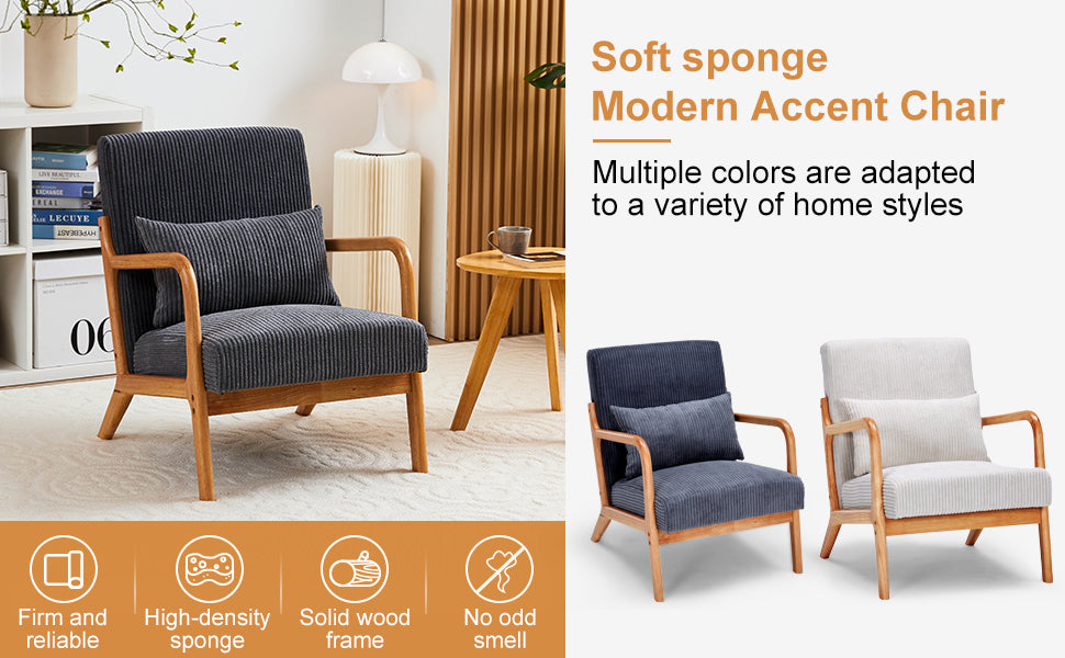 Mid-Century Modern Accent Chair