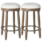 AGODY Bar Stools Set of 2, 26" Counter Height