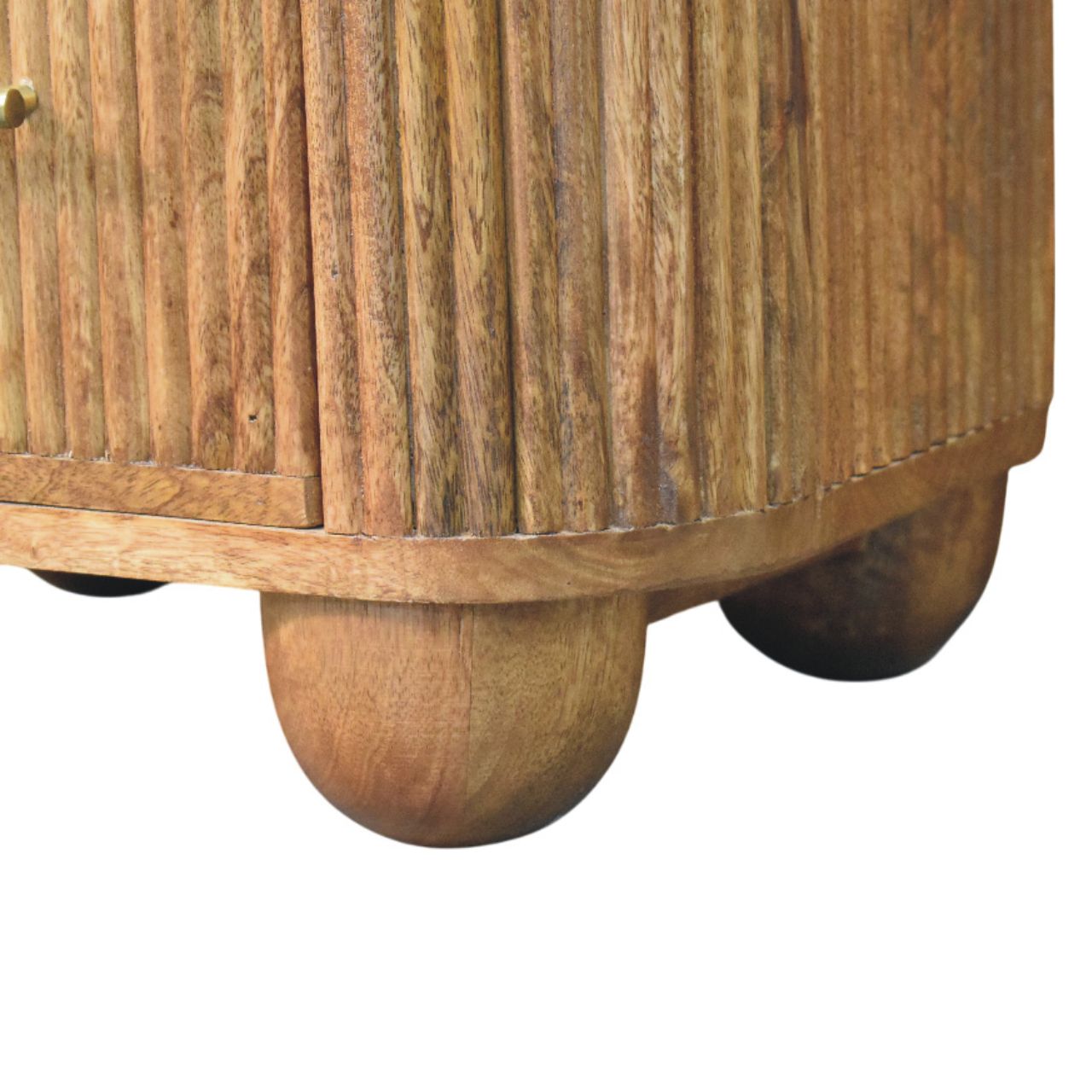 Artisan Furniture Solid Wood Aurora Marble Bedside