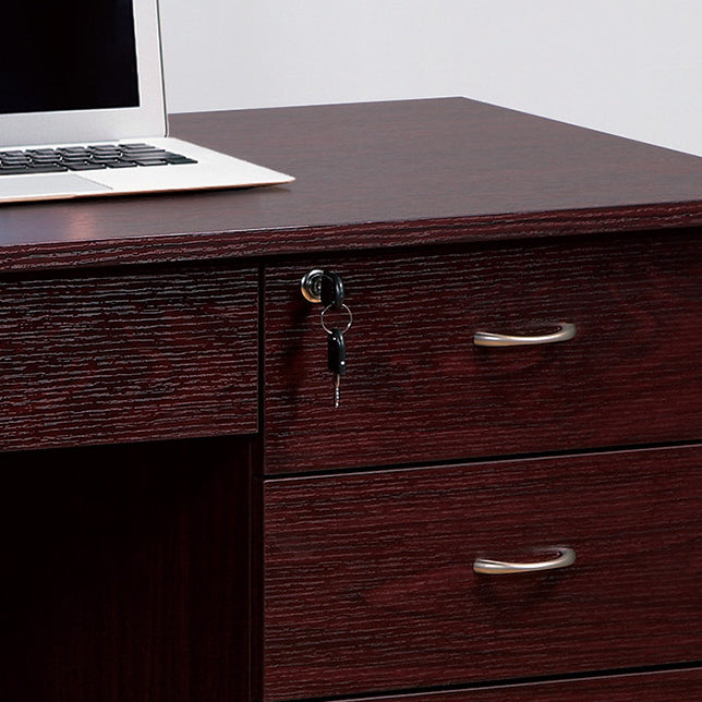 Three Locking Drawers Student Desk