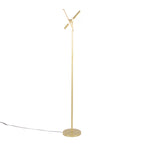Icicle 65" Modern Swivel Floor Lamp