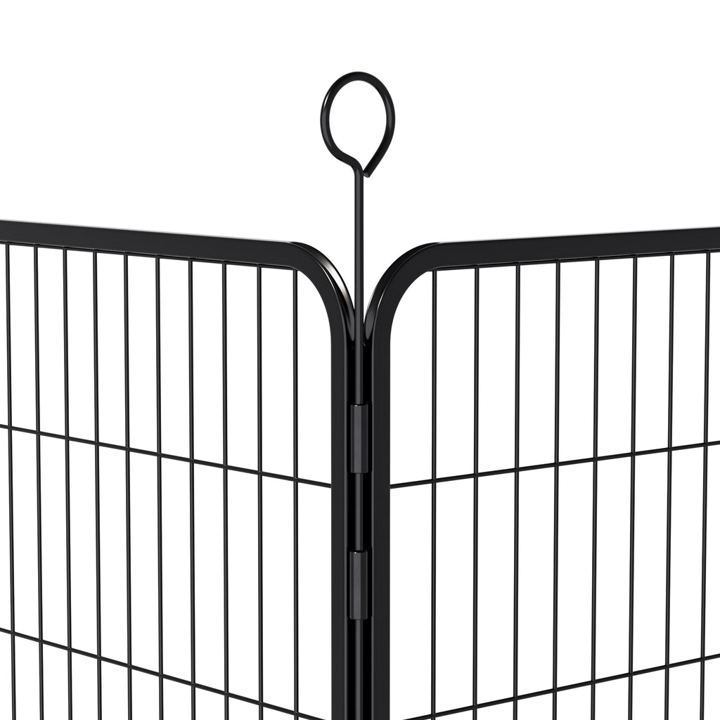 Dog Playpen 40 Inch - 16 Panels Heavy Duty Metal Pet Exercise Pen
