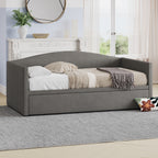 Twin Size Daybed with Extended Pop Up Trundle