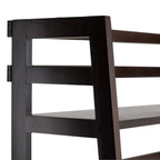 Acadian Ladder Shelf Bookcase - Brunette