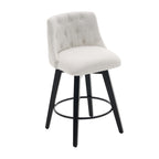007-360° Swivel Bar Stools Set of 2
