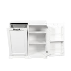 Laundry Cabinet with Doors and Adjustable Shelf