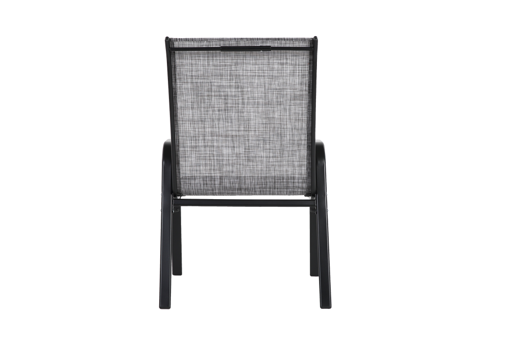 8 Piece Patio Chairs - Outdoor Camping Chairs with Breathable Fabric
