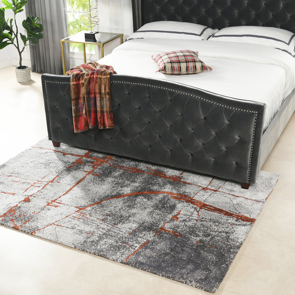 Quarry 5x6.5' Abstract Area Rug
